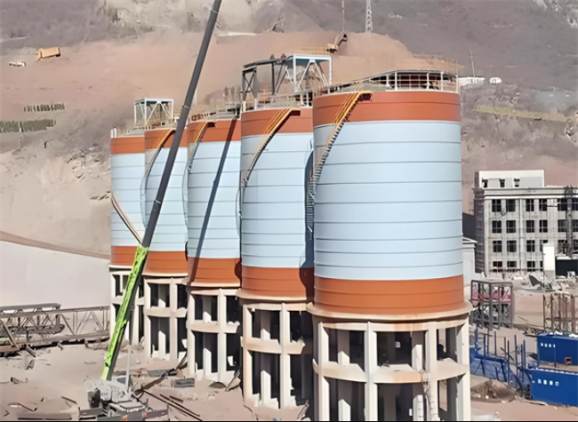 陆丰高架钢板仓